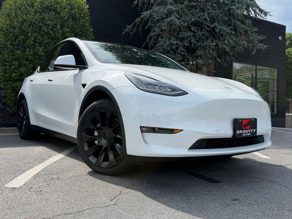 used 2021 Tesla Model Y car, priced at $27,695