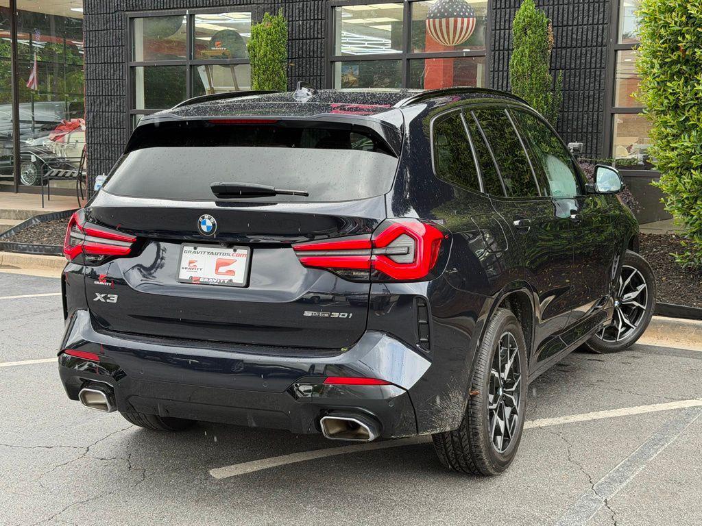 used 2023 BMW X3 car, priced at $33,895