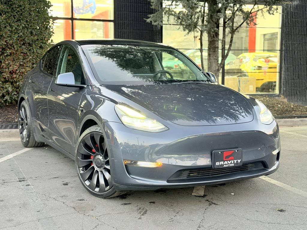 used 2021 Tesla Model Y car, priced at $26,895
