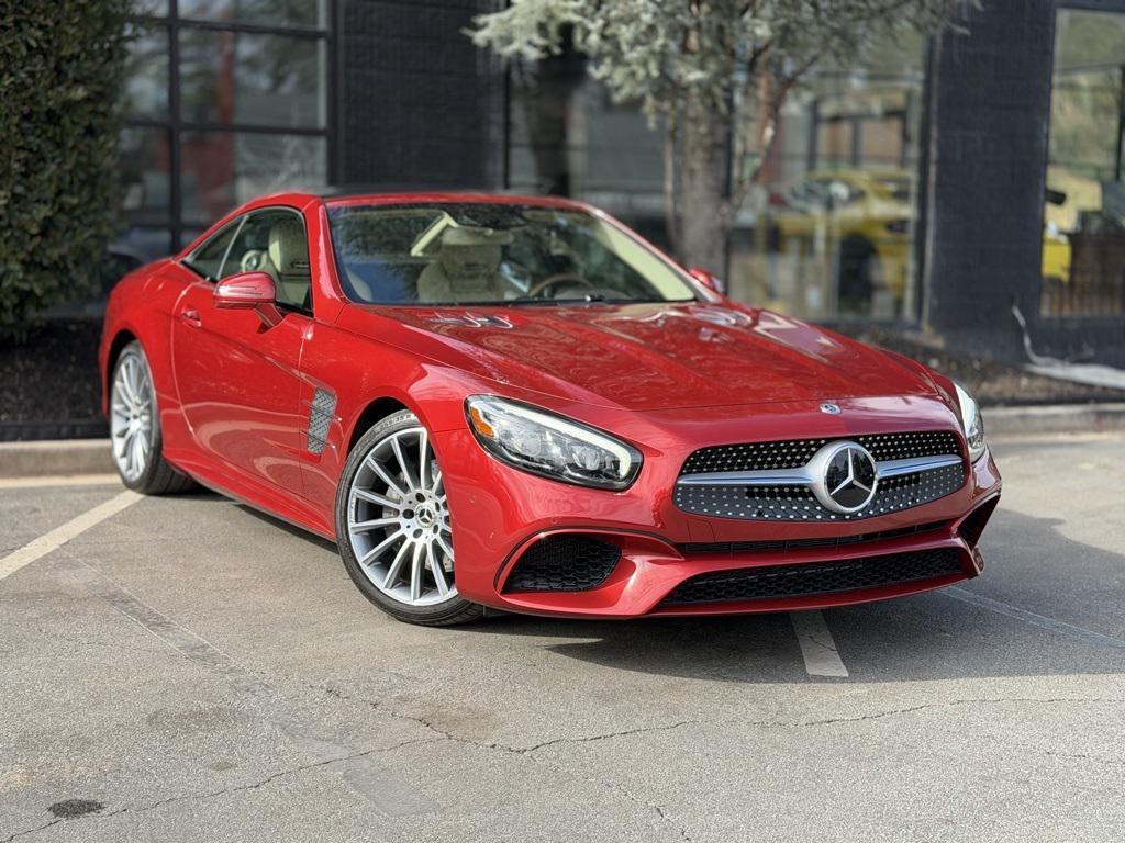 used 2019 Mercedes-Benz SL 550 car, priced at $62,985
