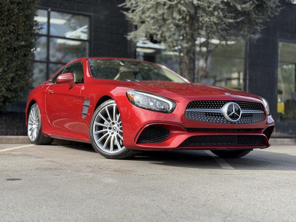 used 2019 Mercedes-Benz SL 550 car, priced at $62,985