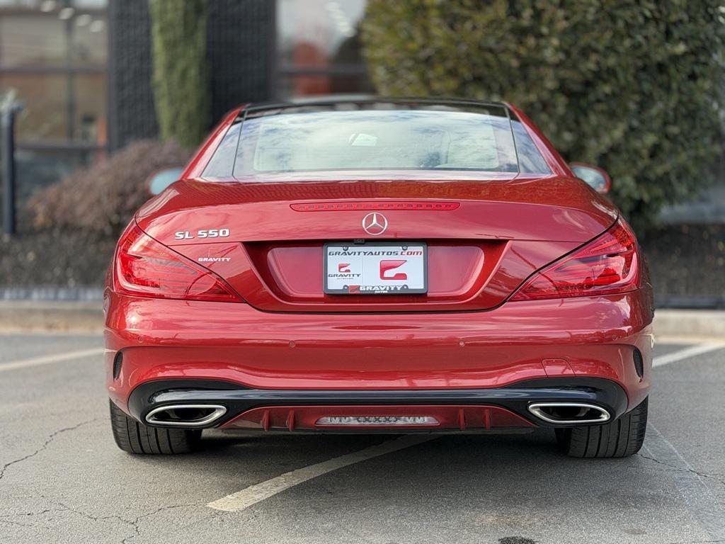 used 2019 Mercedes-Benz SL 550 car, priced at $62,985