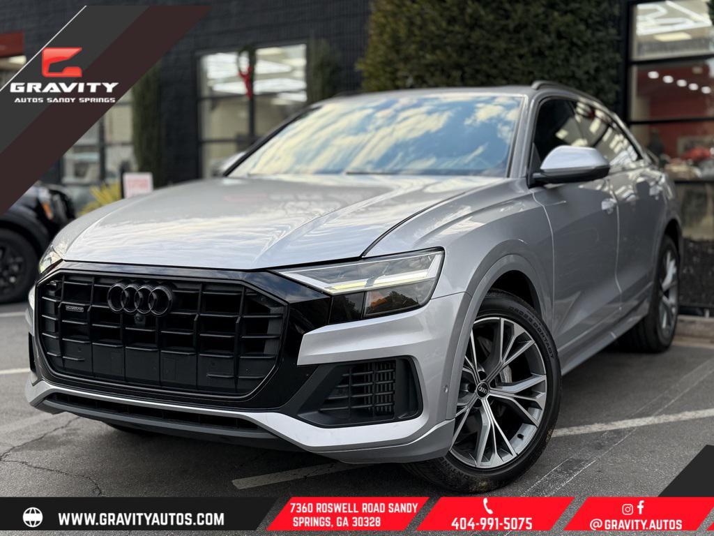 used 2021 Audi Q8 car, priced at $36,595