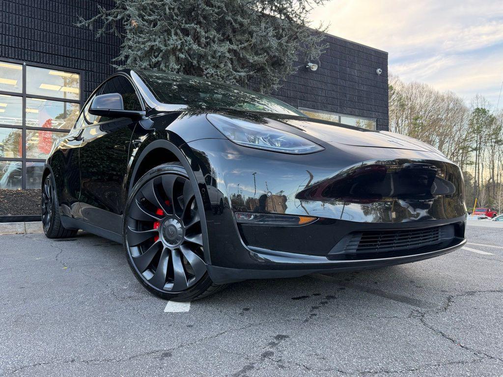 used 2022 Tesla Model Y car, priced at $27,895
