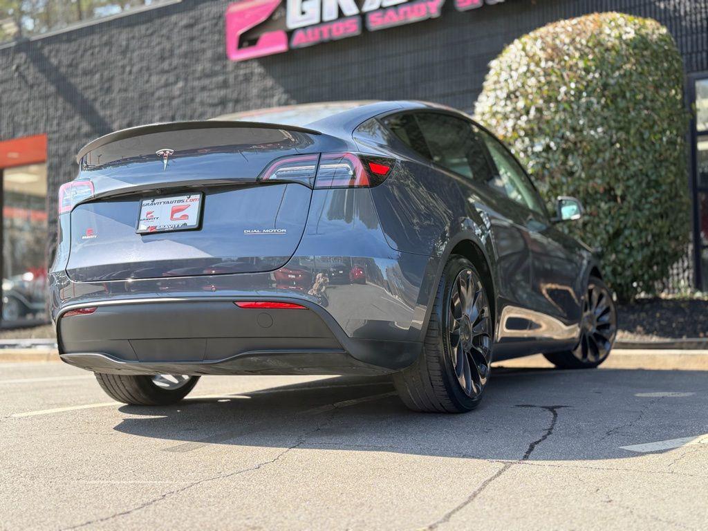 used 2022 Tesla Model Y car, priced at $30,595