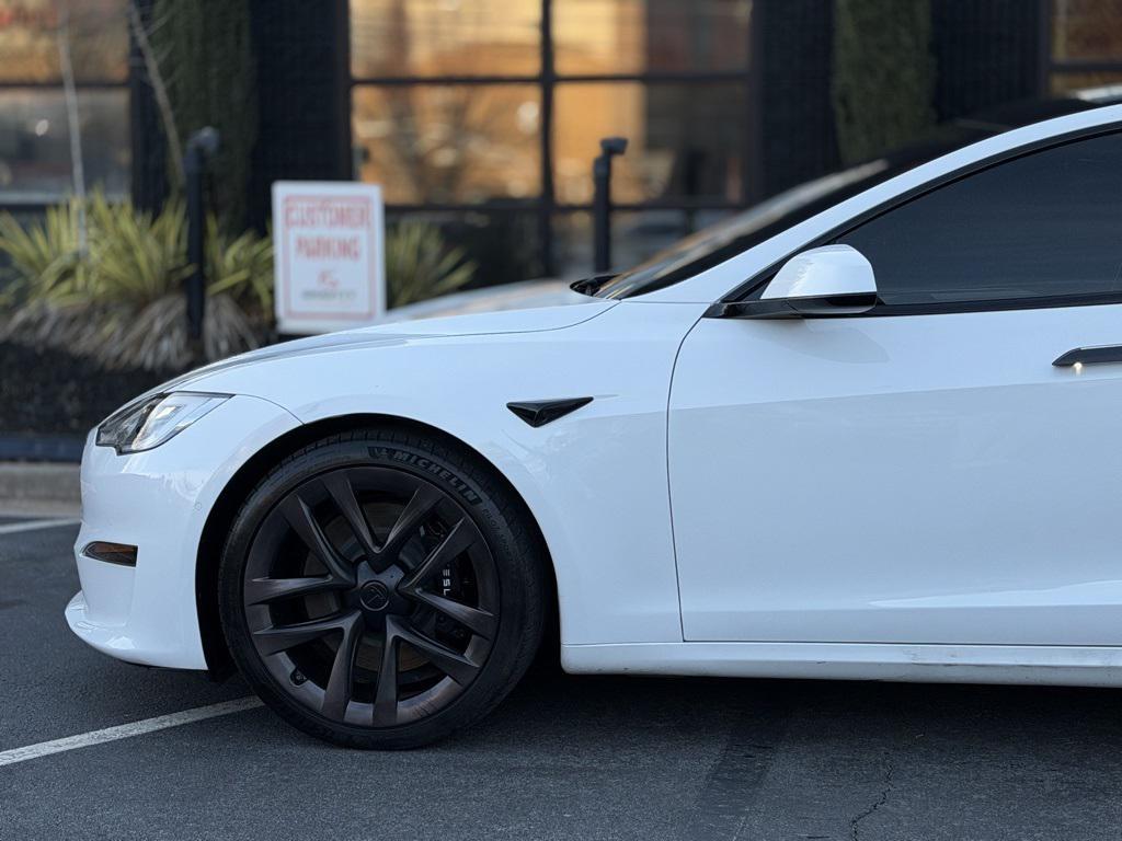 used 2021 Tesla Model S car, priced at $48,895