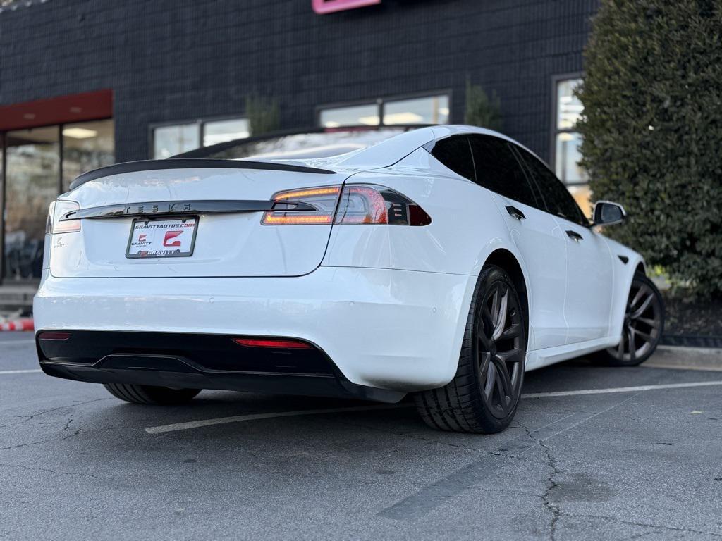 used 2021 Tesla Model S car, priced at $48,895