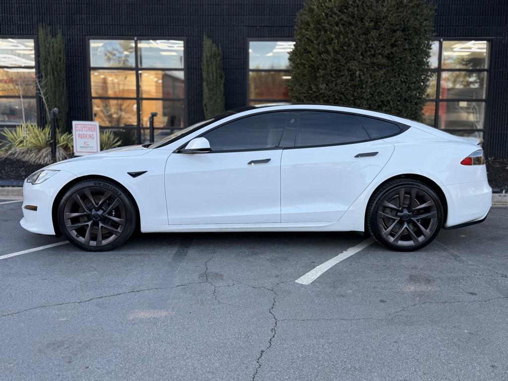 used 2021 Tesla Model S car, priced at $48,895