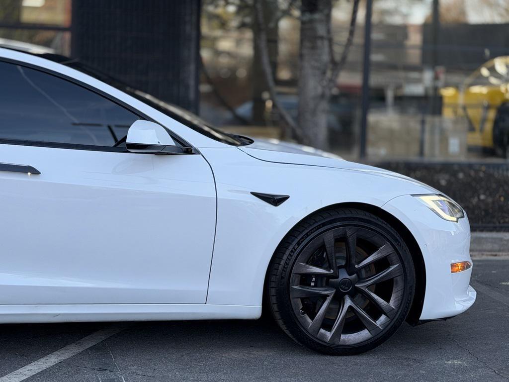 used 2021 Tesla Model S car, priced at $48,895