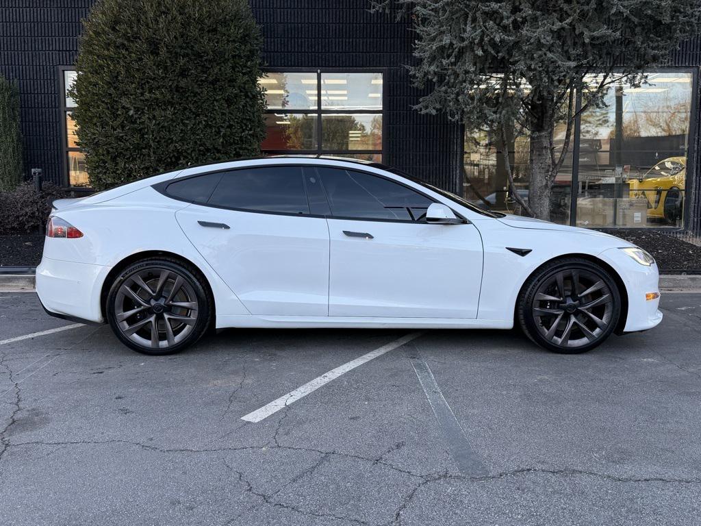 used 2021 Tesla Model S car, priced at $48,895