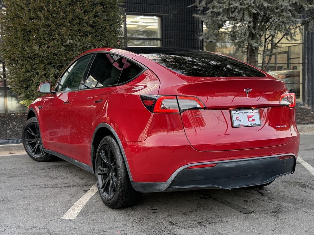 used 2021 Tesla Model Y car, priced at $24,895