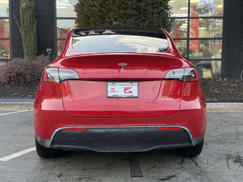 used 2021 Tesla Model Y car, priced at $24,895
