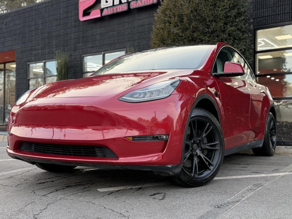 used 2021 Tesla Model Y car, priced at $24,895