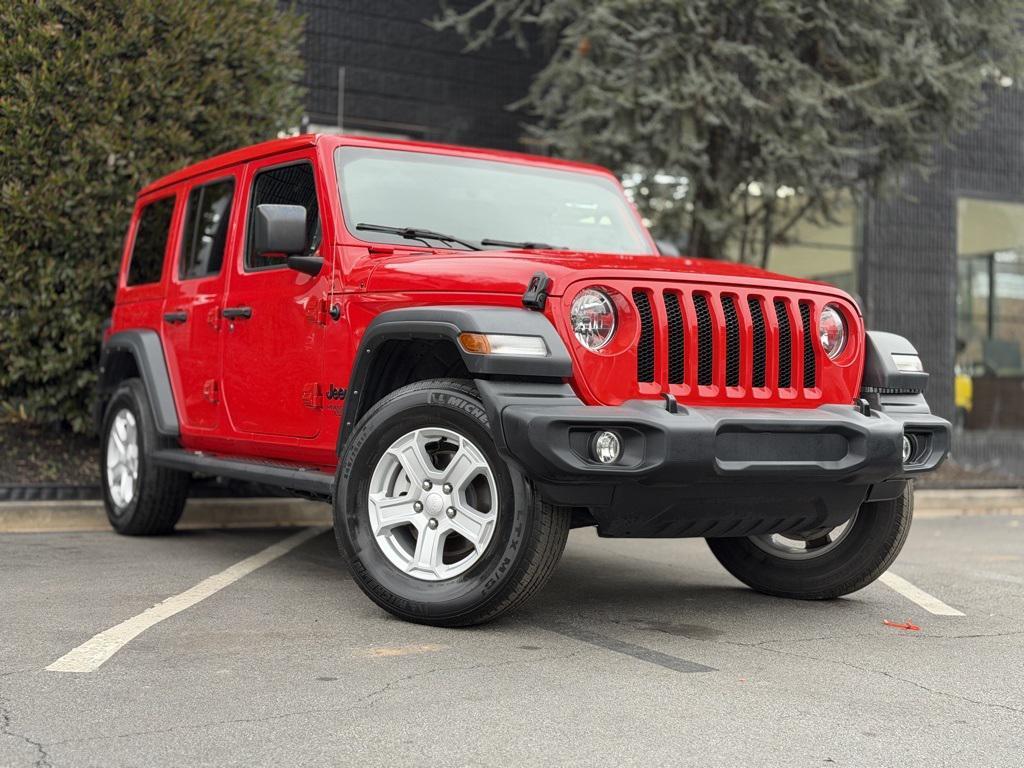 used 2021 Jeep Wrangler Unlimited car, priced at $26,985