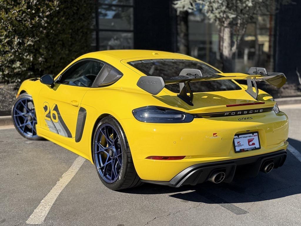 used 2024 Porsche 718 Cayman car, priced at $197,859