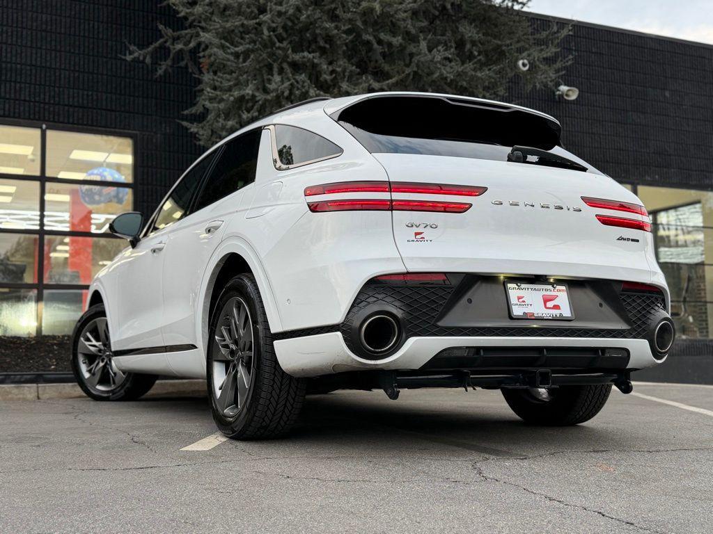 used 2022 Genesis GV70 car, priced at $29,985