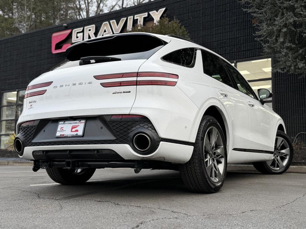 used 2022 Genesis GV70 car, priced at $31,795