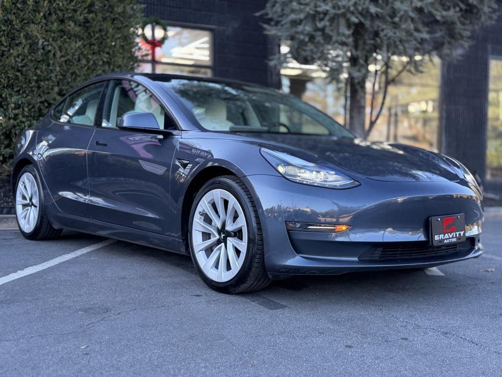 used 2022 Tesla Model 3 car, priced at $25,985