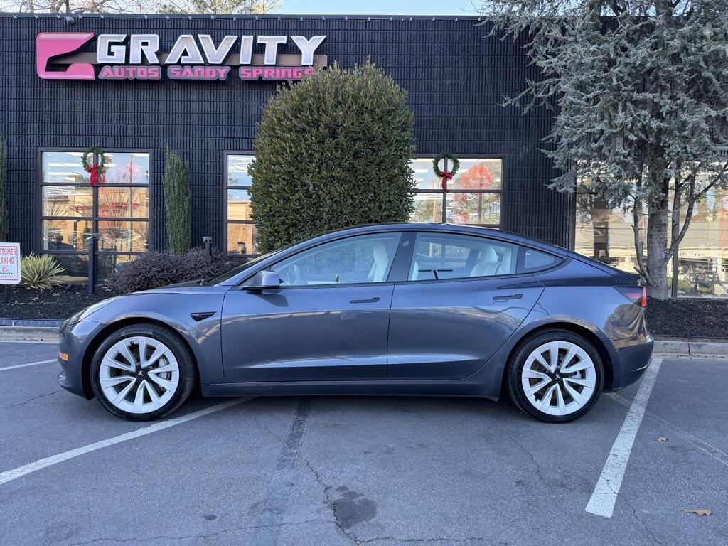 used 2022 Tesla Model 3 car, priced at $25,985