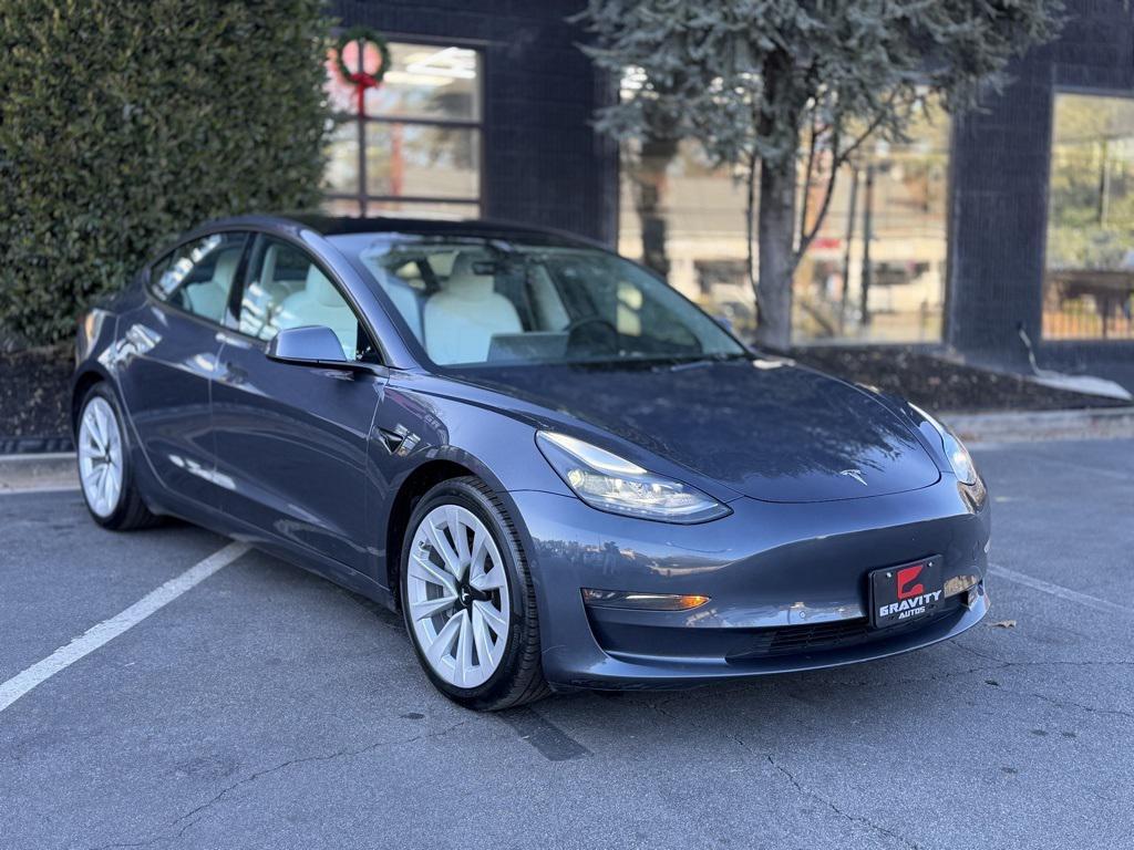 used 2022 Tesla Model 3 car, priced at $25,985
