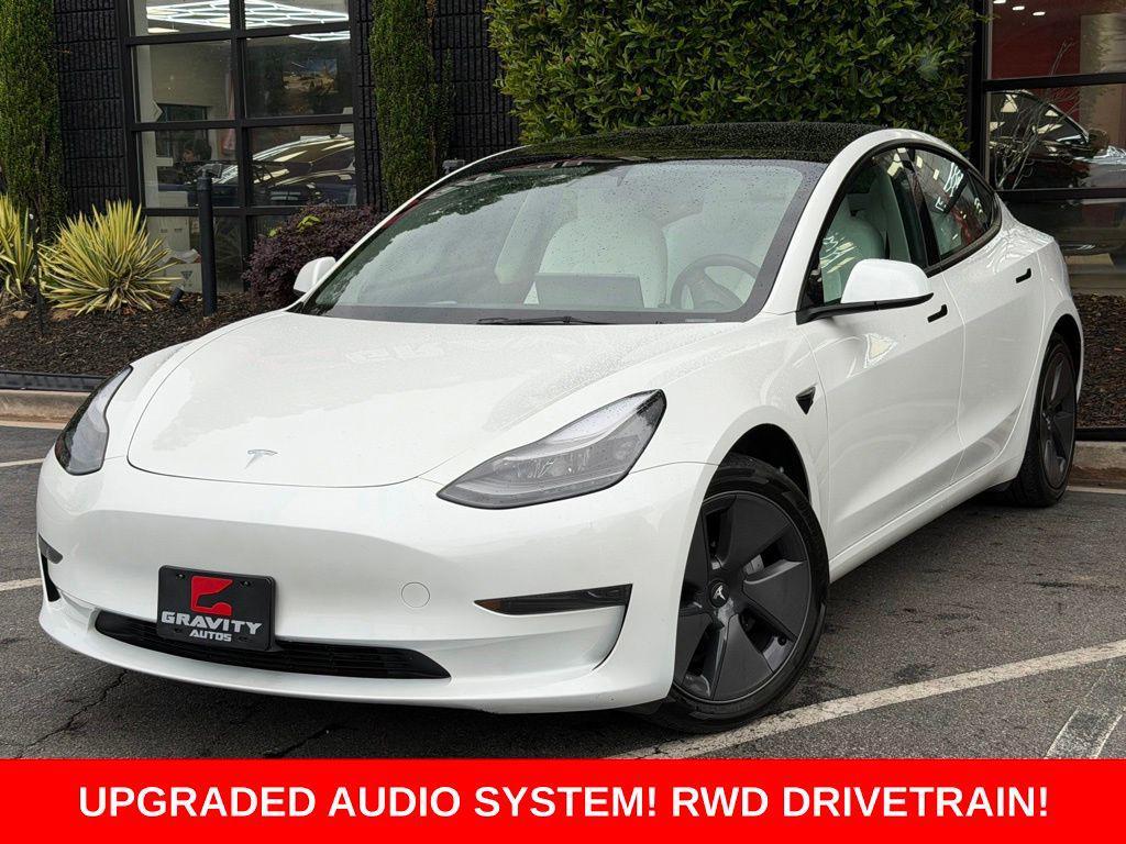 used 2023 Tesla Model 3 car, priced at $28,495