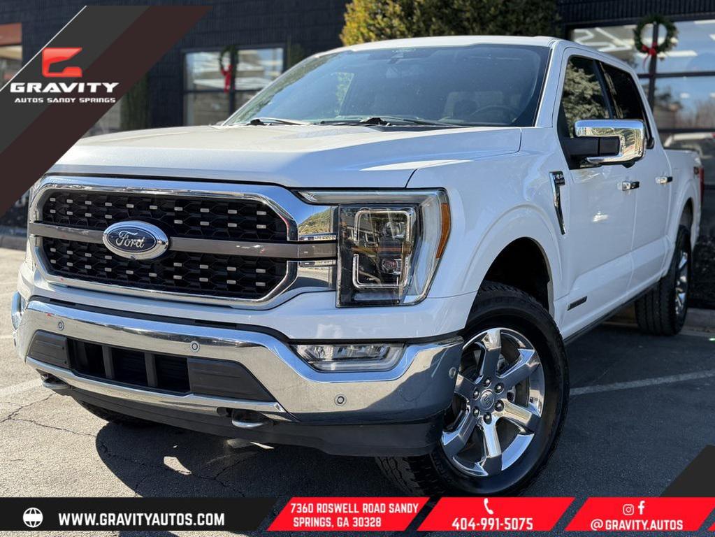 used 2021 Ford F-150 car, priced at $35,595