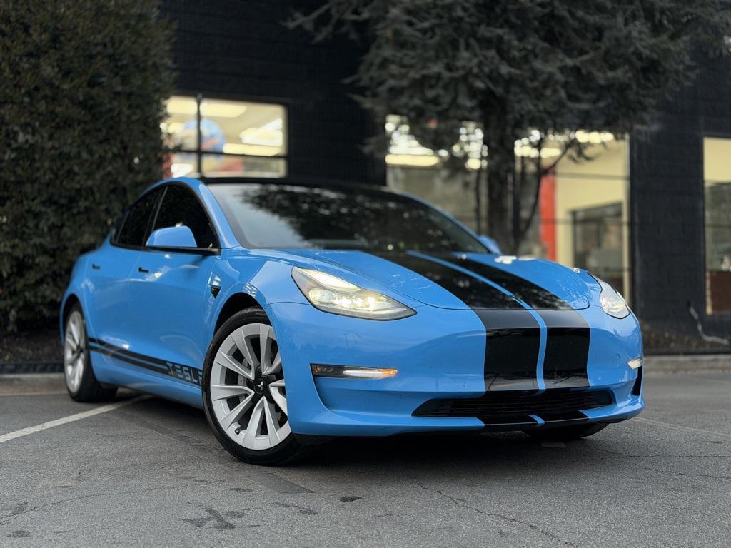 used 2021 Tesla Model 3 car, priced at $25,595