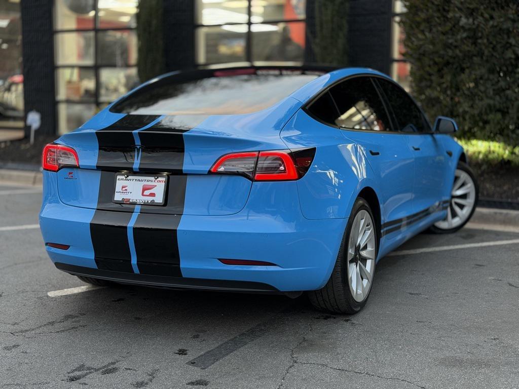 used 2021 Tesla Model 3 car, priced at $25,595