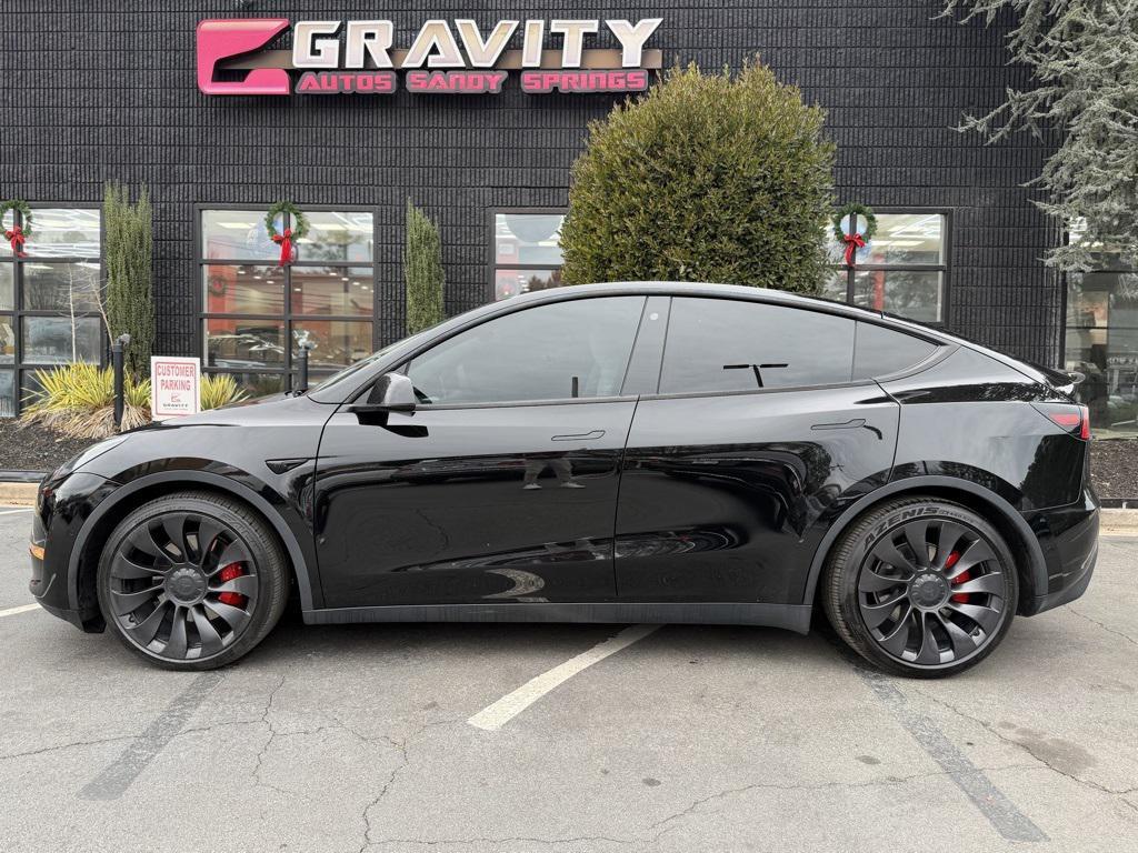 used 2022 Tesla Model Y car, priced at $25,695