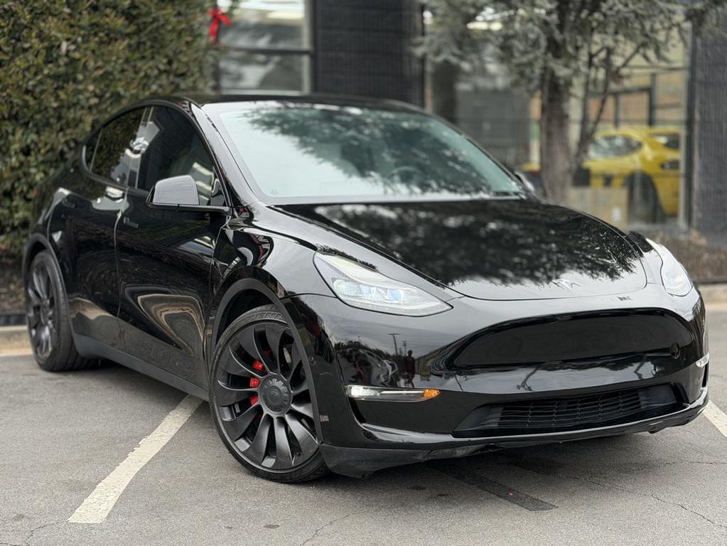 used 2022 Tesla Model Y car, priced at $25,695
