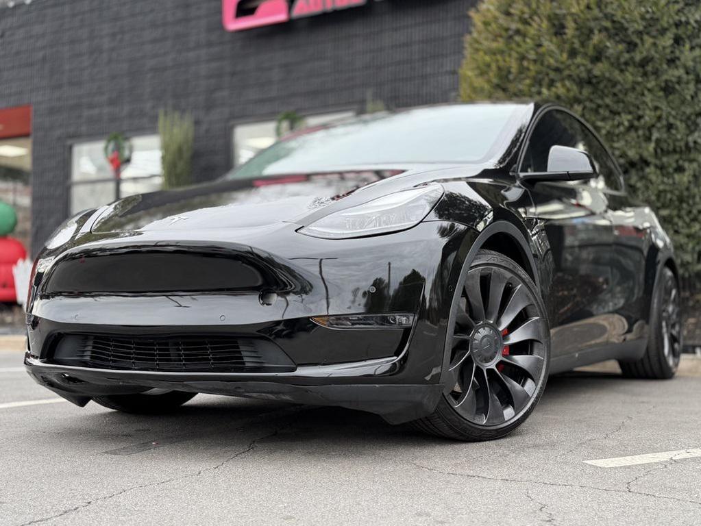 used 2022 Tesla Model Y car, priced at $25,695