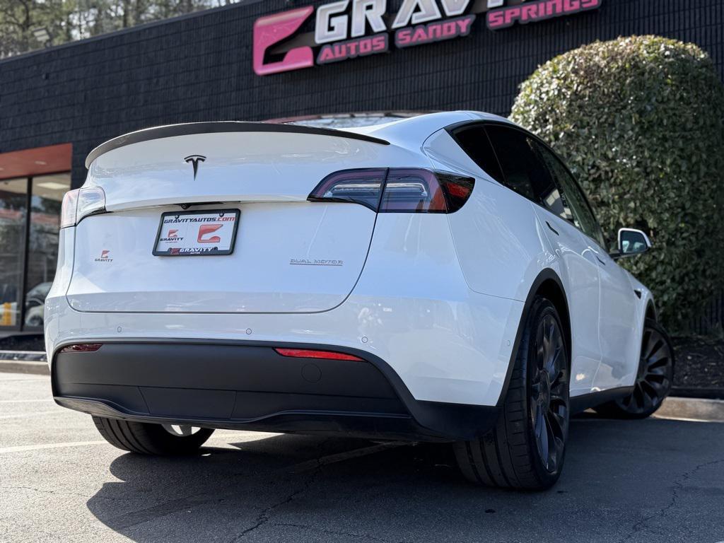used 2021 Tesla Model Y car, priced at $29,895