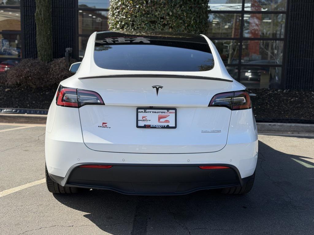 used 2021 Tesla Model Y car, priced at $29,895