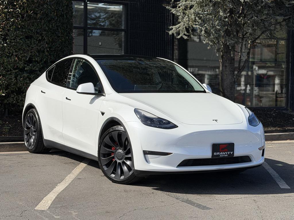 used 2021 Tesla Model Y car, priced at $29,895