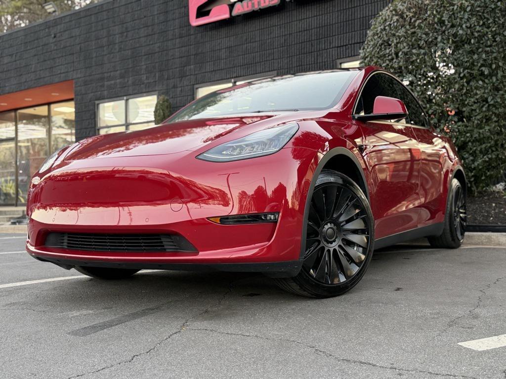 used 2021 Tesla Model Y car, priced at $26,895