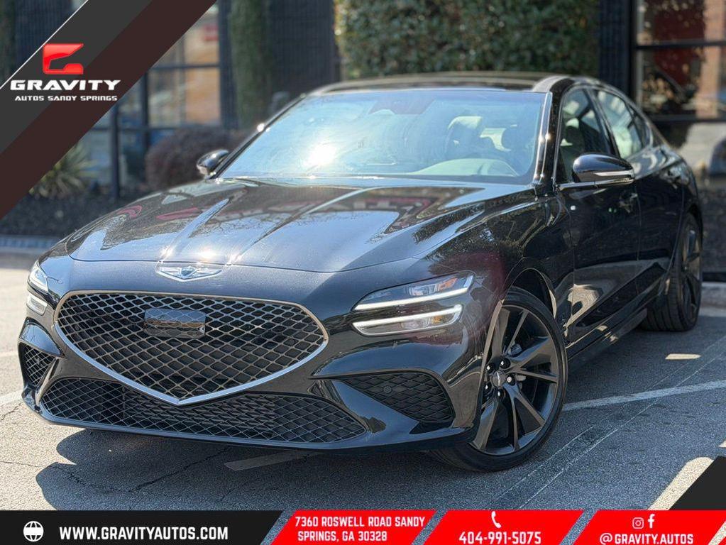 used 2023 Genesis G70 car, priced at $30,985