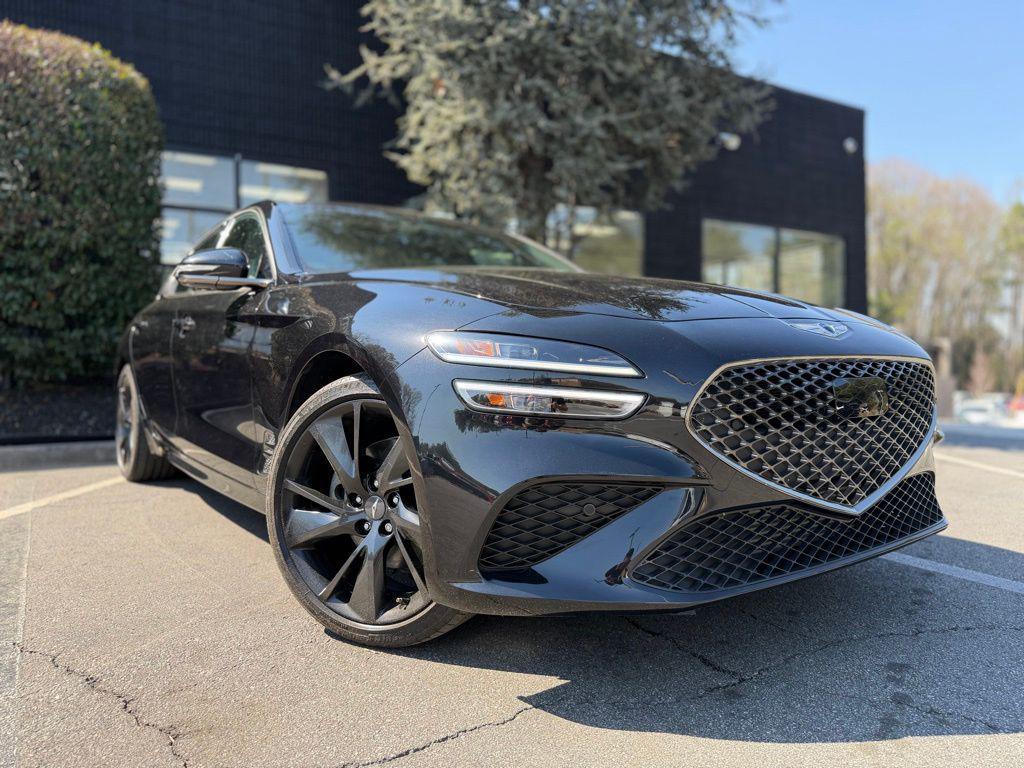 used 2023 Genesis G70 car, priced at $30,985
