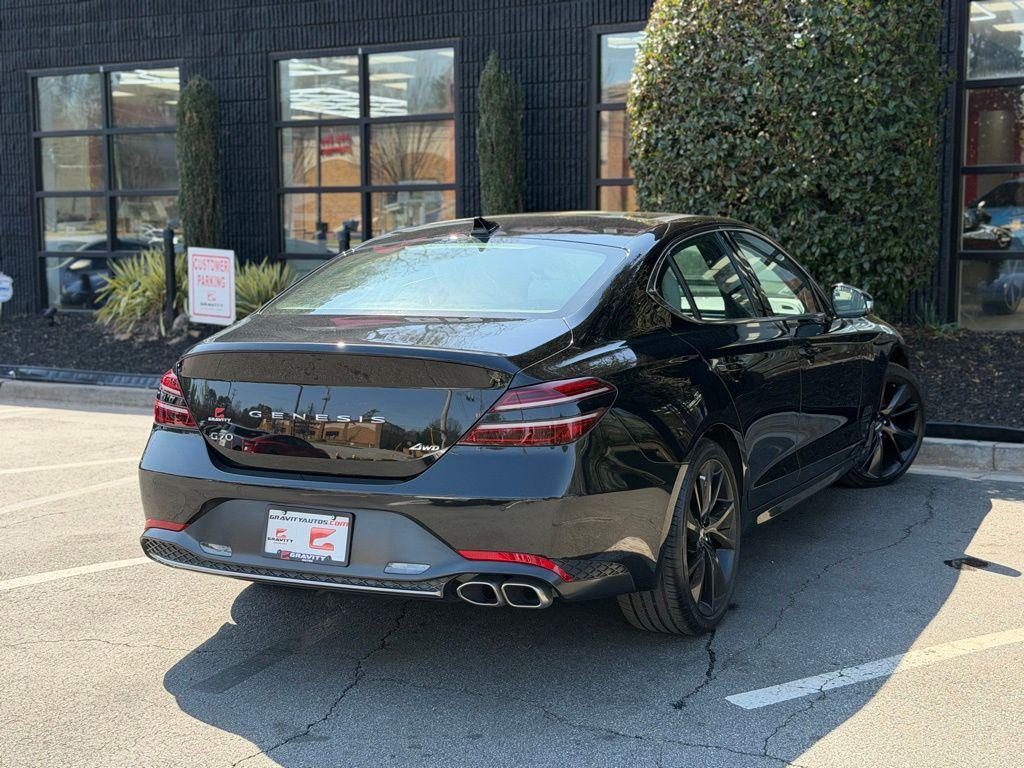 used 2023 Genesis G70 car, priced at $30,985