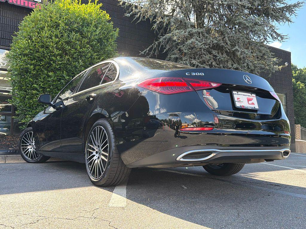 used 2022 Mercedes-Benz C-Class car, priced at $29,895