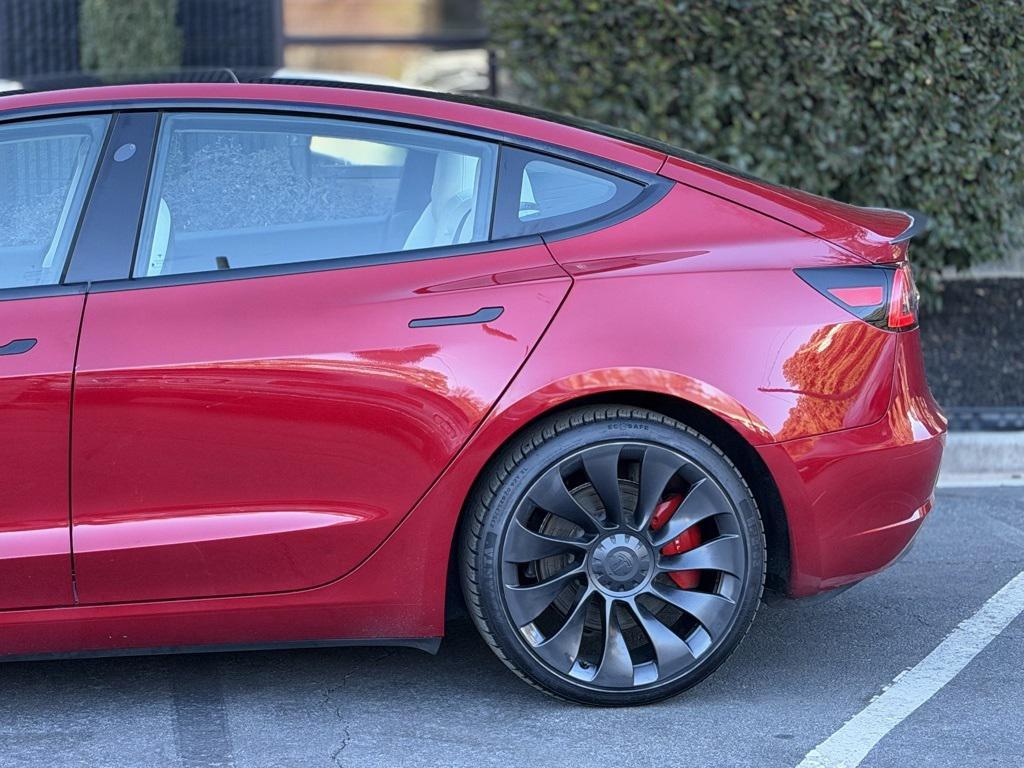 used 2023 Tesla Model 3 car, priced at $26,795