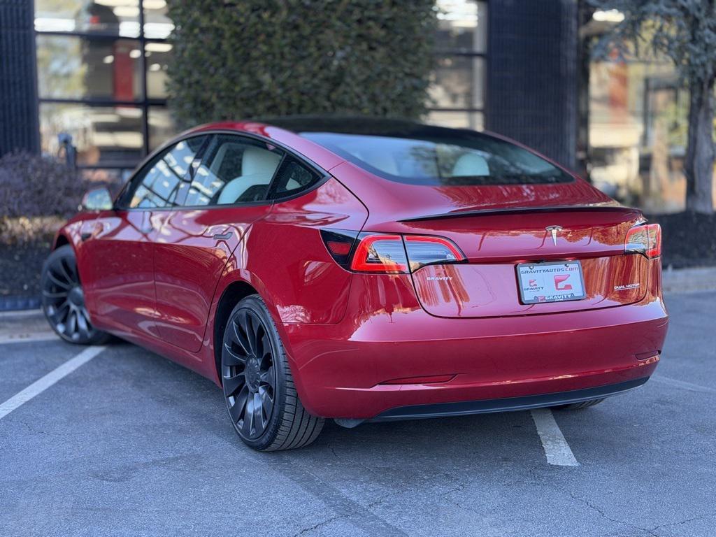used 2023 Tesla Model 3 car, priced at $26,795