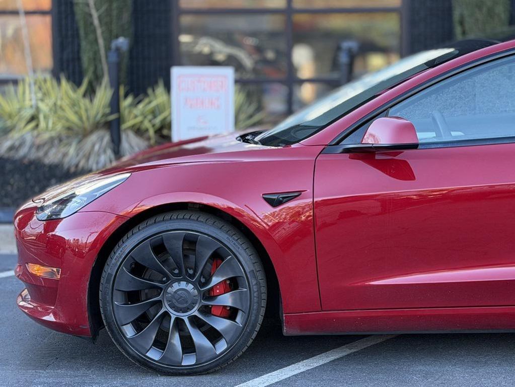 used 2023 Tesla Model 3 car, priced at $26,795