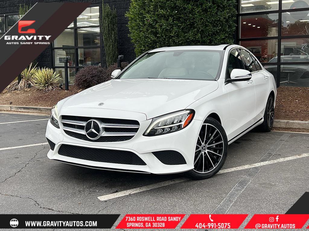 used 2021 Mercedes-Benz C-Class car, priced at $21,829