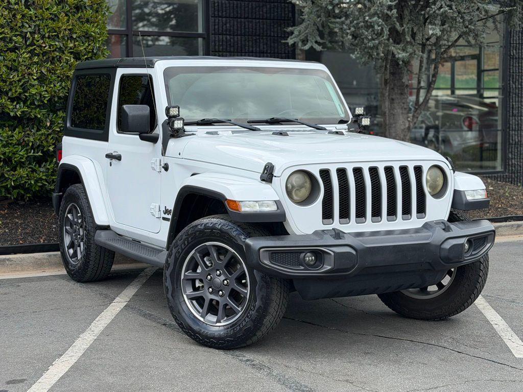 used 2021 Jeep Wrangler car, priced at $22,895