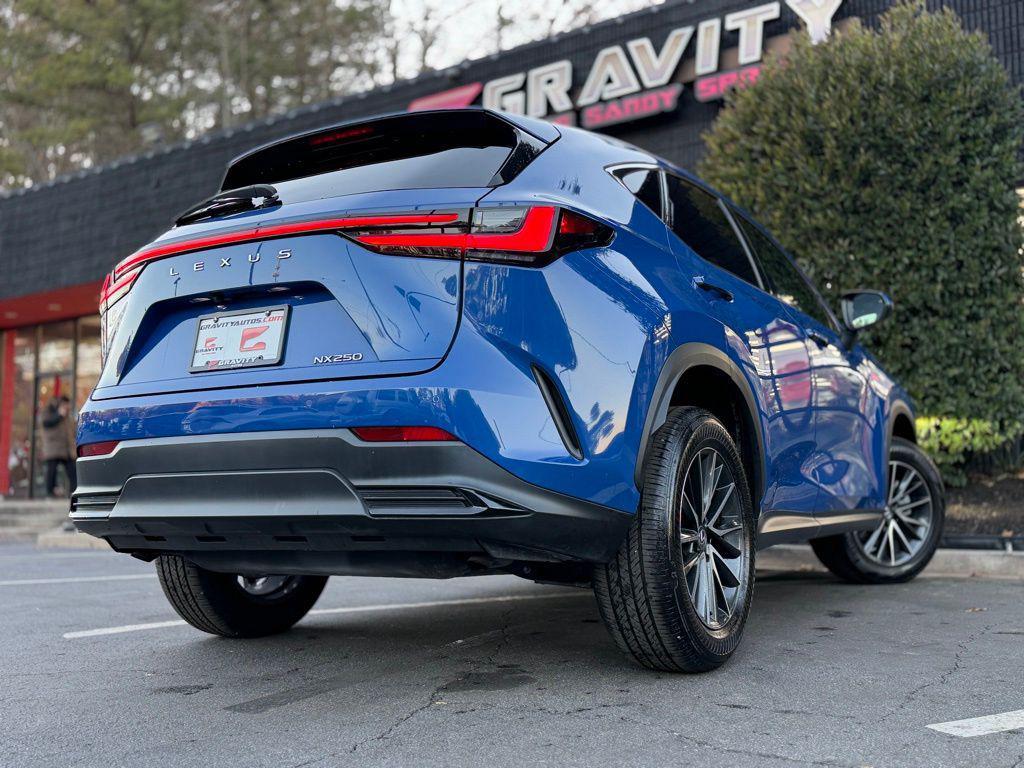 used 2023 Lexus NX 250 car, priced at $33,895