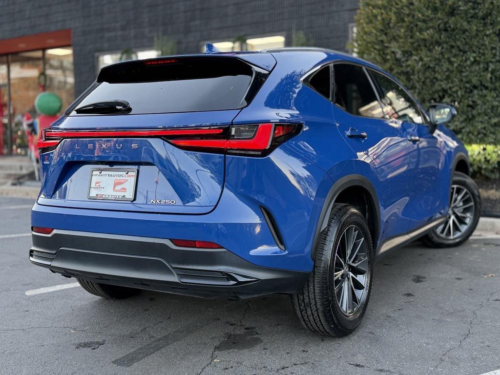 used 2023 Lexus NX 250 car, priced at $33,395