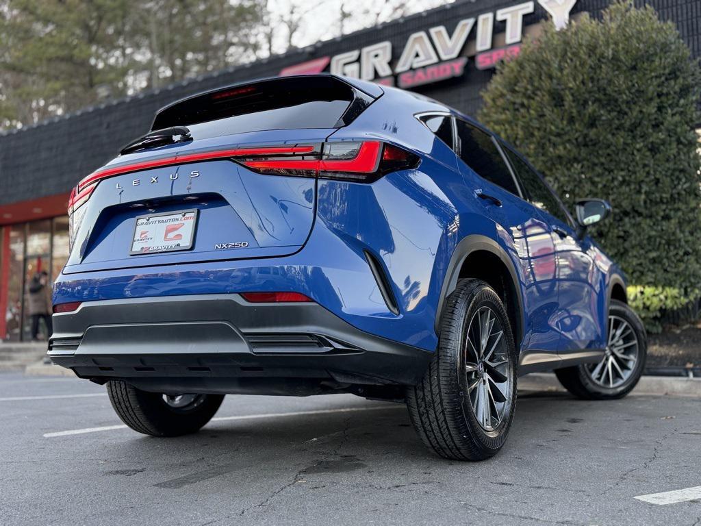 used 2023 Lexus NX 250 car, priced at $33,395