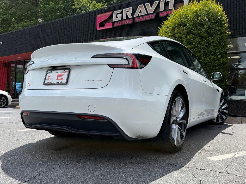 used 2025 Tesla Model 3 car, priced at $38,895