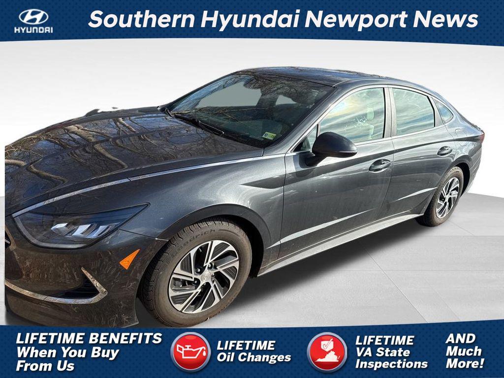 used 2022 Hyundai Sonata Hybrid car, priced at $14,557