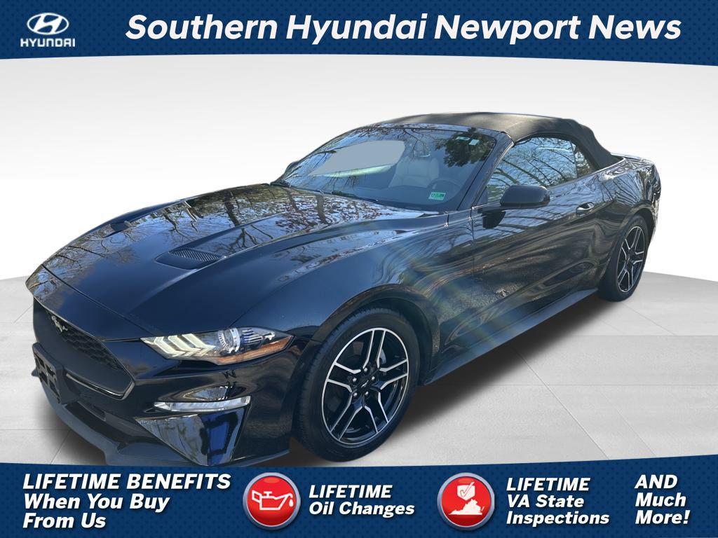 used 2021 Ford Mustang car, priced at $18,997
